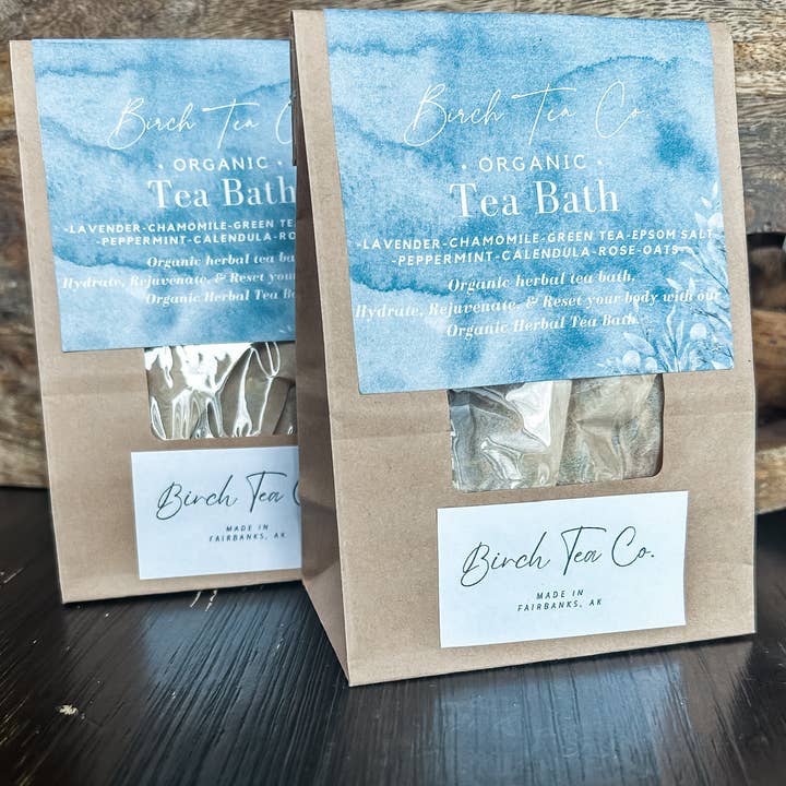Birch Tea Co. - Wholesale Bath Soak/Milk - Bath Tea - Floral & Oats Epsom salt Bath Soak1
