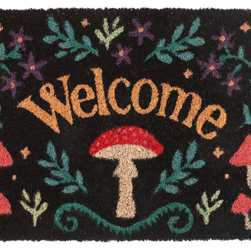Pacific Trading - Wholesale Door Mat - Welcome Mushroom Toadstool Entryway Doormat3