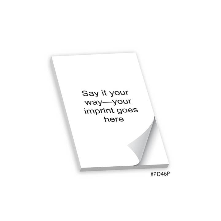 4x6 Post-it Note pad-custom 1000 pad listing-design your own for wholesale by Post-it® Notes Design Series