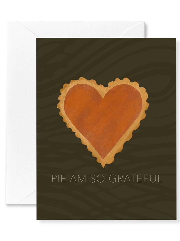 Pie So Grateful Card for wholesale by Announce Divinely