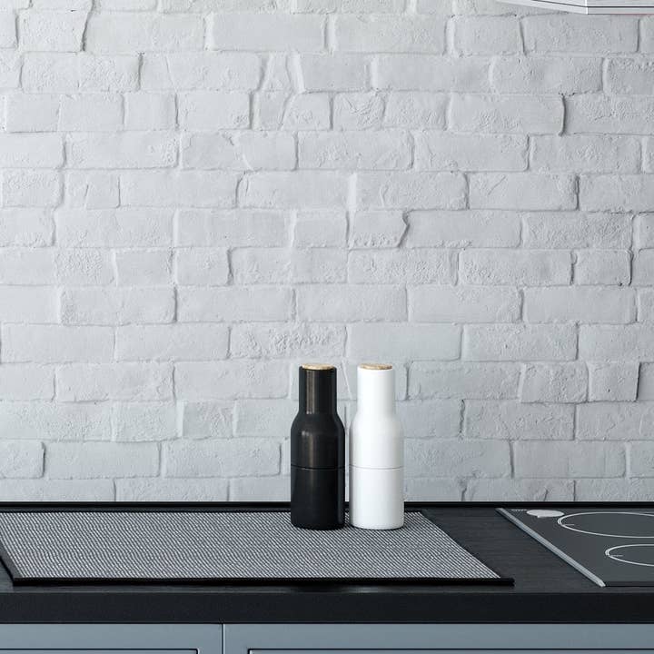 Timberlea - Wholesale Wallpaper - Realistic White Brick Wallpaper. Peel and Stick.1