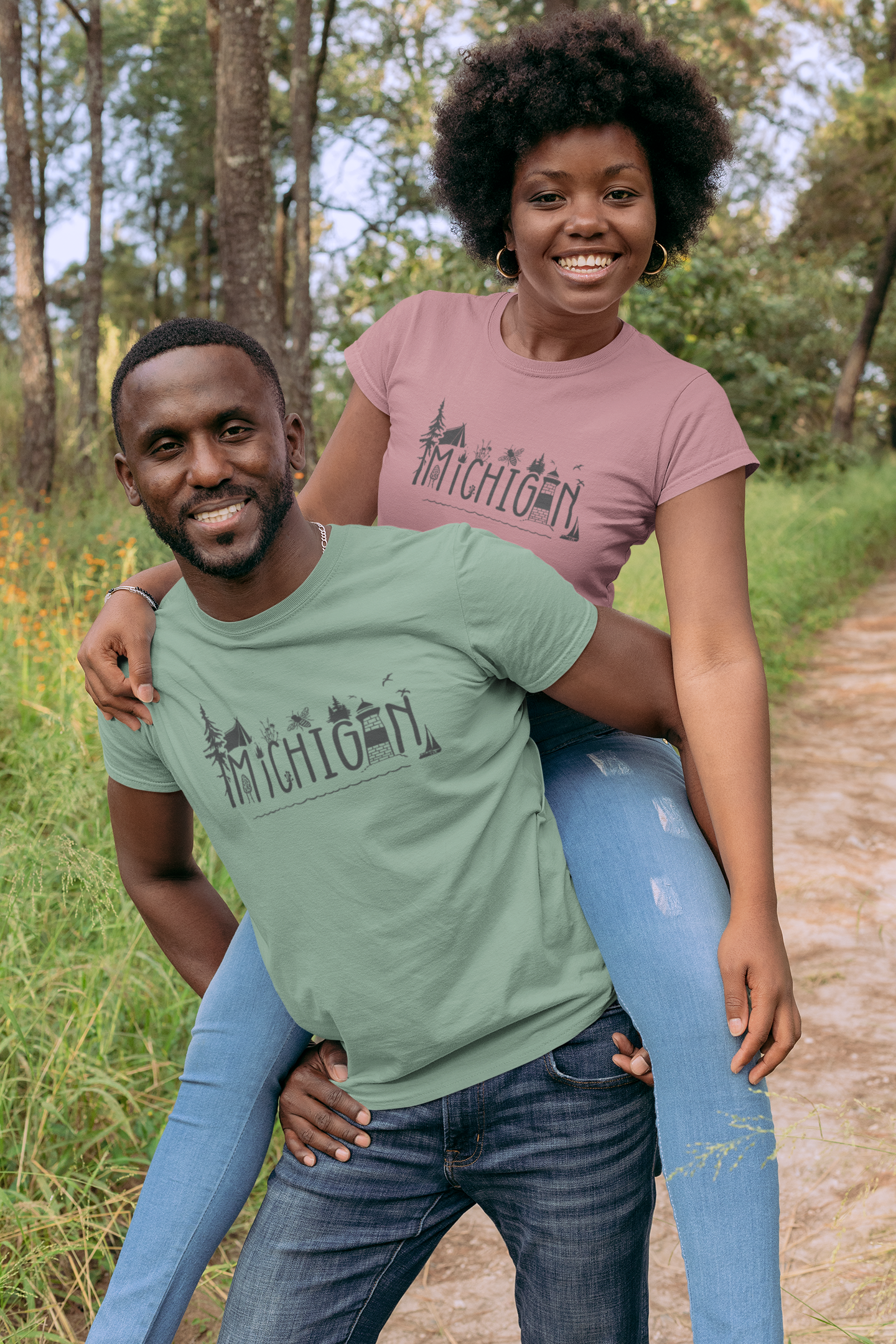 5th Season - Wholesale Screen Printed T-Shirt - Unisex - Woods + Water Unisex Tee1