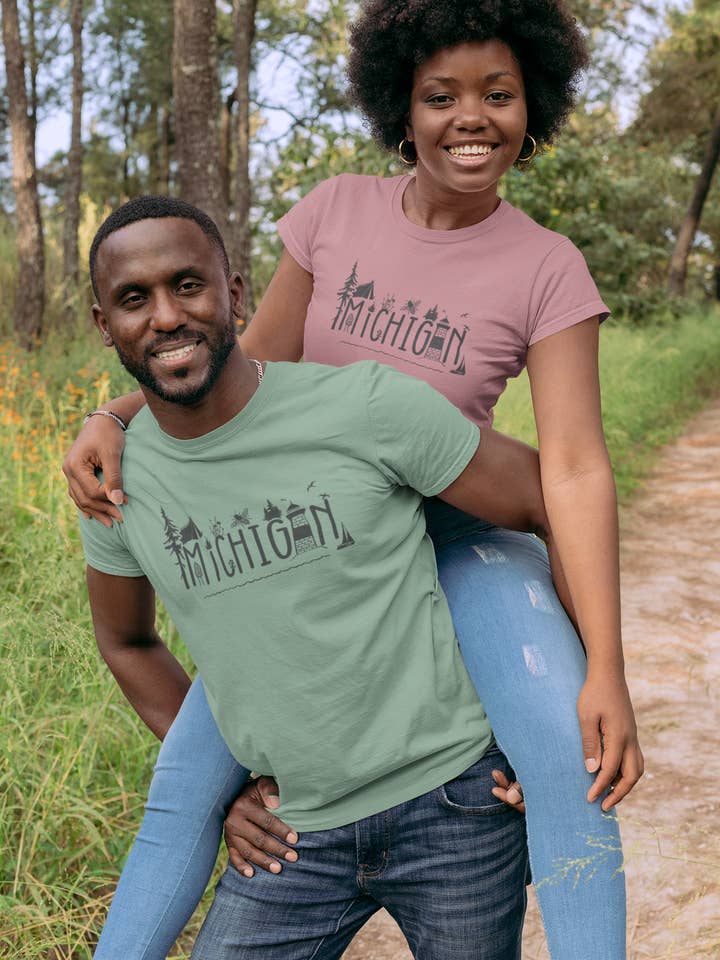 5th Season - Wholesale Screen Printed T-Shirt - Unisex - Woods + Water Unisex Tee1