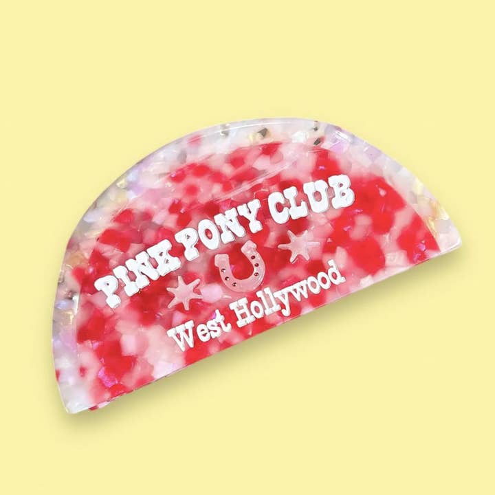 Pink Pony Club Hair Claw, Chappell Roan Inspired Hair Claw for wholesale by Shop Charlie Girl
