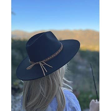 One and Only Accessories - Wholesale Fedora - Women's - WIDE BRIM DANDY PANAMA HAT FOR WOMEN1