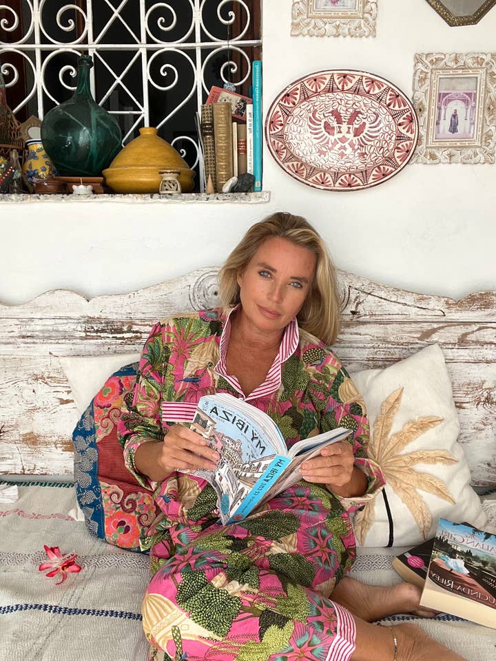 Aurobelle Ibiza – Engroshandel Pyjamasæt - Dame – Pyjamas hyggeligt loungetøj, pink palads