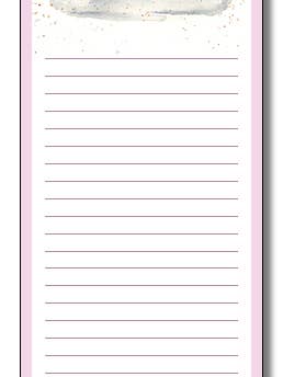 Cupcake Trio List Pads for wholesale by WORDS & WATERCOLORS BY PEG CONLEY