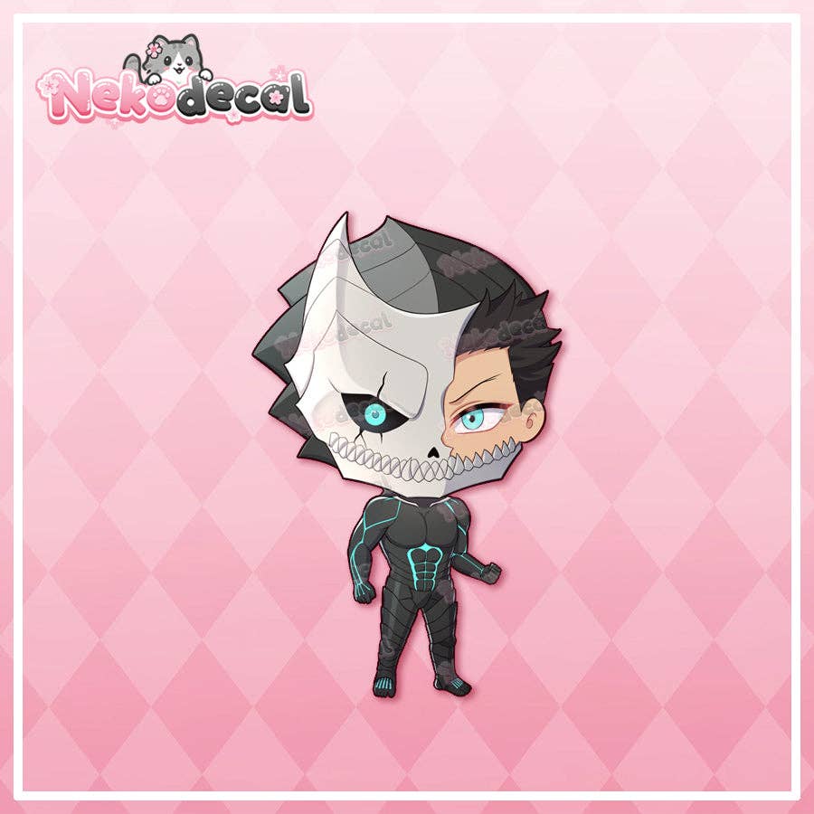 Nekodecal - Wholesale Sticker - Chibi Kaiju Peekers6
