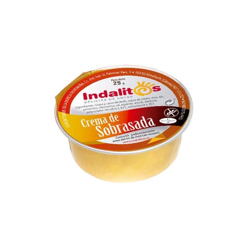 Indalitos - Wholesale Sauce - Sobrasada Cream 25Gr