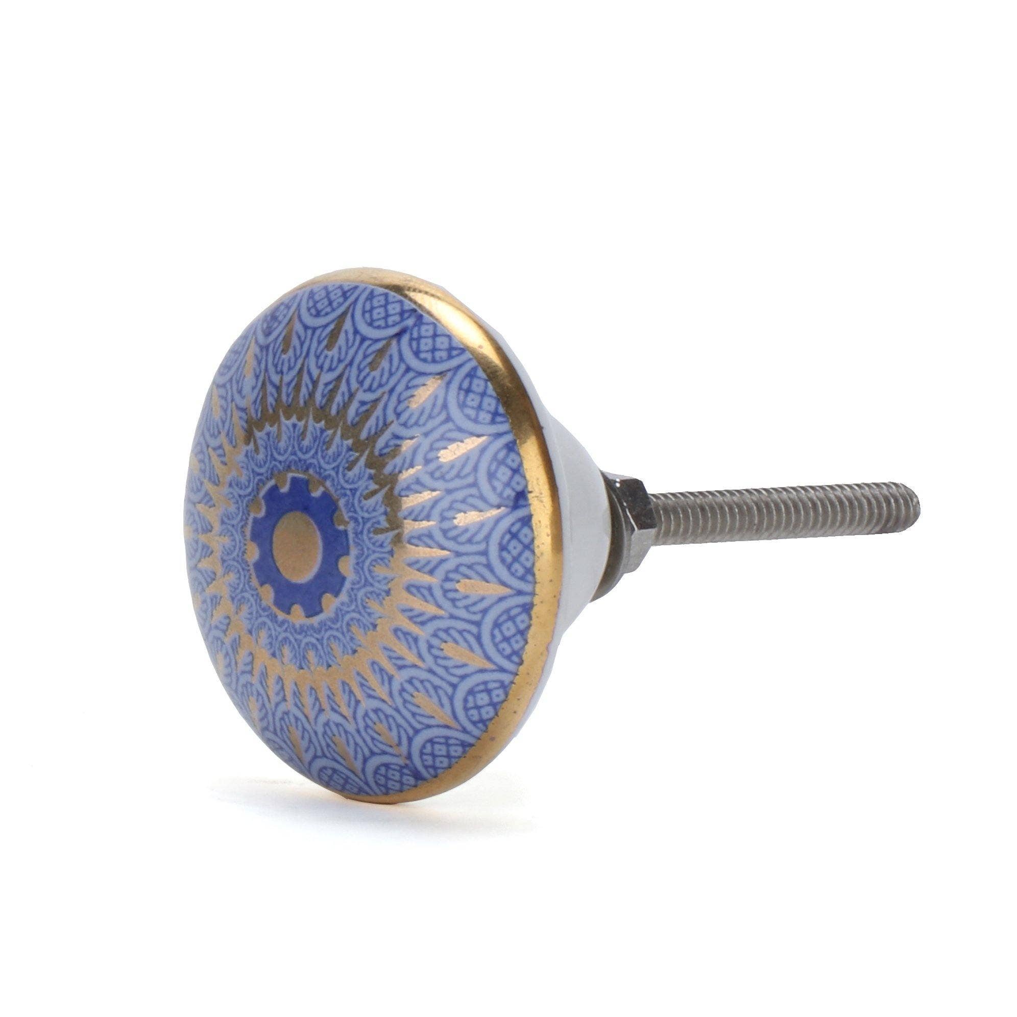 Perilla Home - Vendita all'ingrosso Manopola/pomello - Pomello in ceramica giacinto (set da 6)1