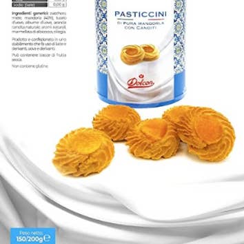 GIOIA MIA - pâtisseries pures amandes aux fruits confits gr 200 pour la vente par Dolcon