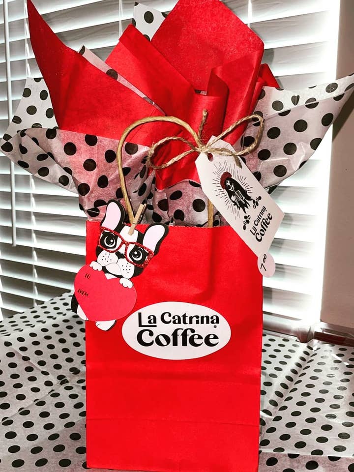 3oz Beutel Kaffee x 9 — Geschenkverpackung inklusive für den Großhandel von La Catrina Coffee