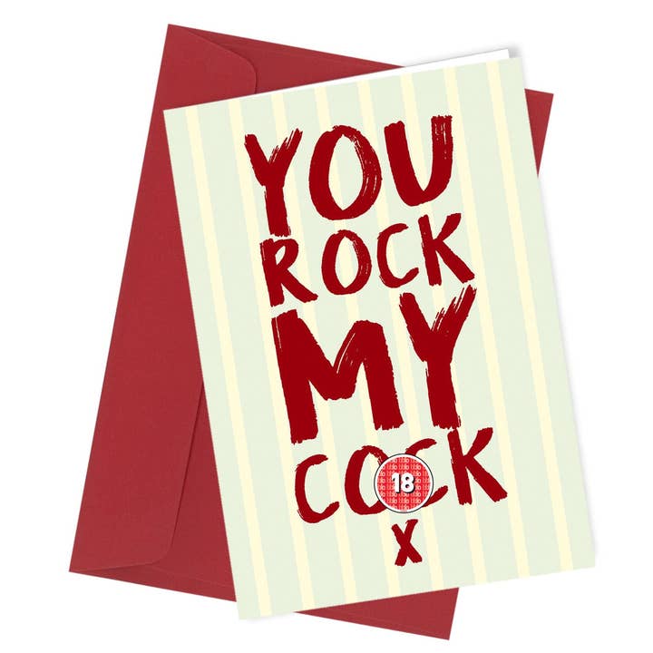 #S84 You Rock for wholesale by Close to the Bone Greeting Cards and Gifts