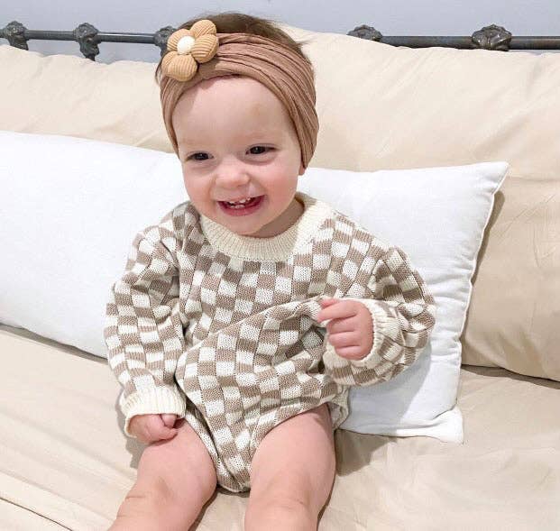 Celebrate Your Tribe - Wholesale Bodysuit (Non-Footed) - Baby - Checker Knit Bodysuit7