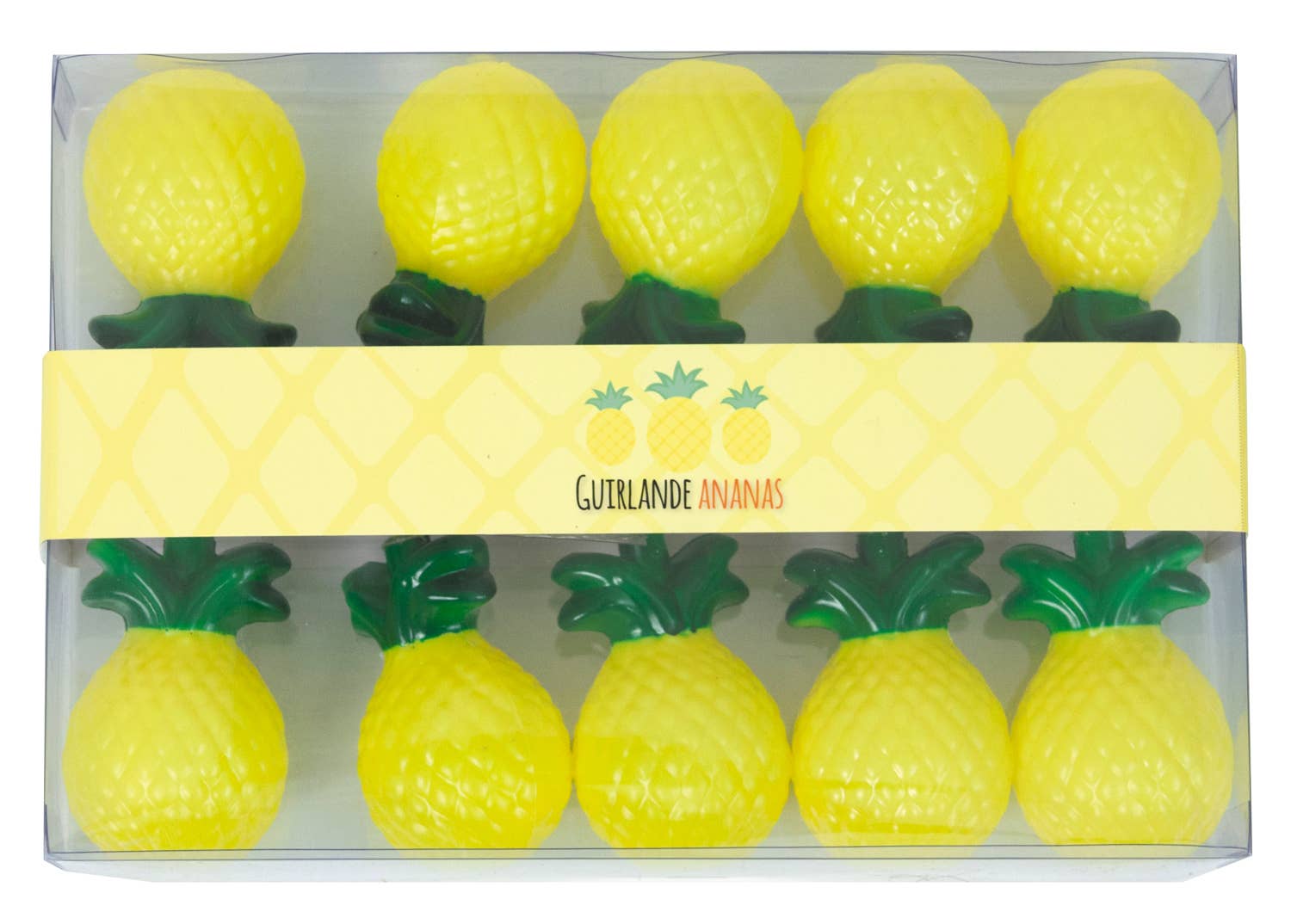 Tim&Puce Factory - Wholesale Bunting/Garland - LUMINOUS PINEAPPLE GARLAND1