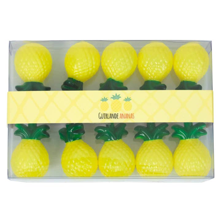Tim&Puce Factory - Wholesale Bunting/Garland - LUMINOUS PINEAPPLE GARLAND1