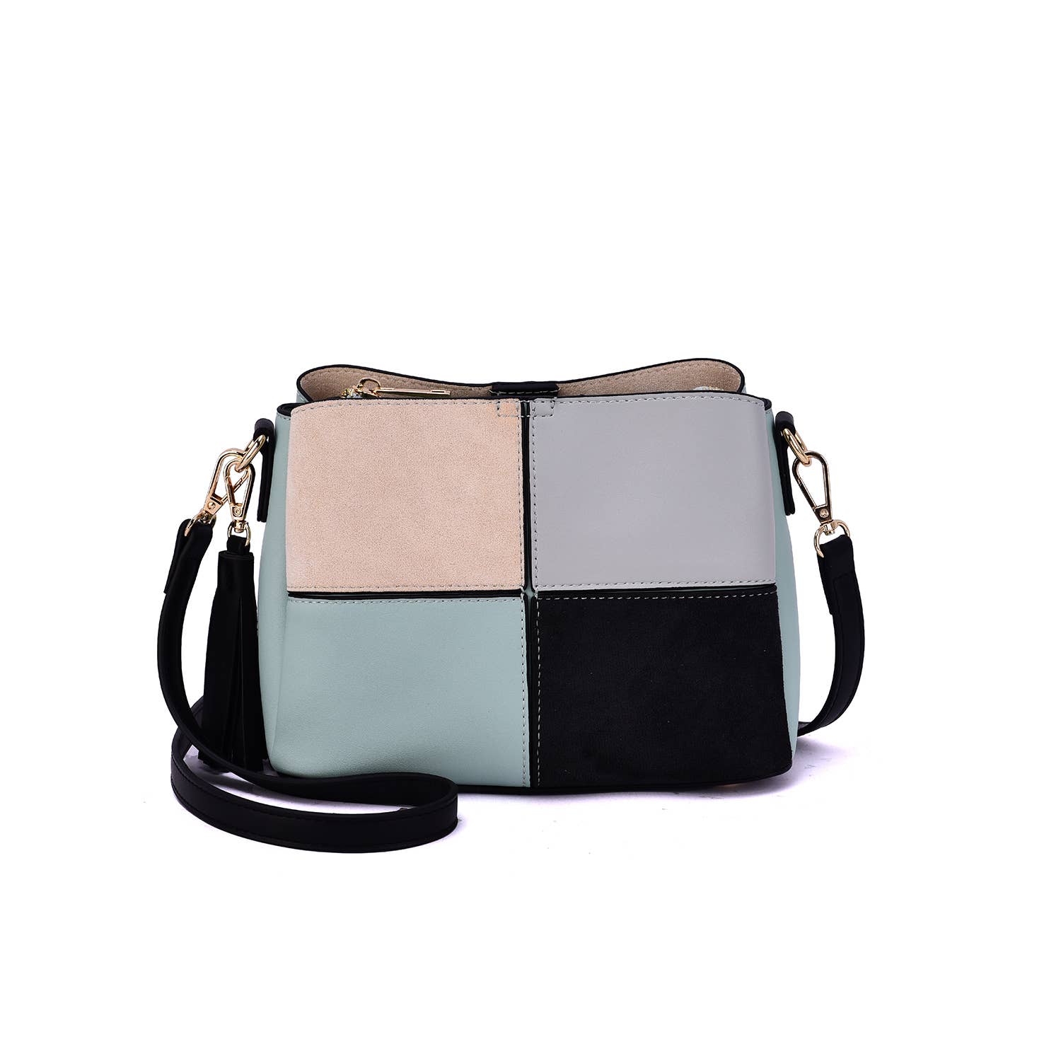 Mellow World - Vente Sac à bandoulière – femme - Sac à bandoulière Salmi à 3 compartiments11