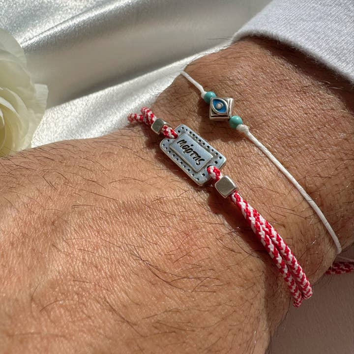 Christina Christi - Wholesale Jewelry - Men's - Mens Bracelets Spring, Handmade March Bracelets Men, Martis