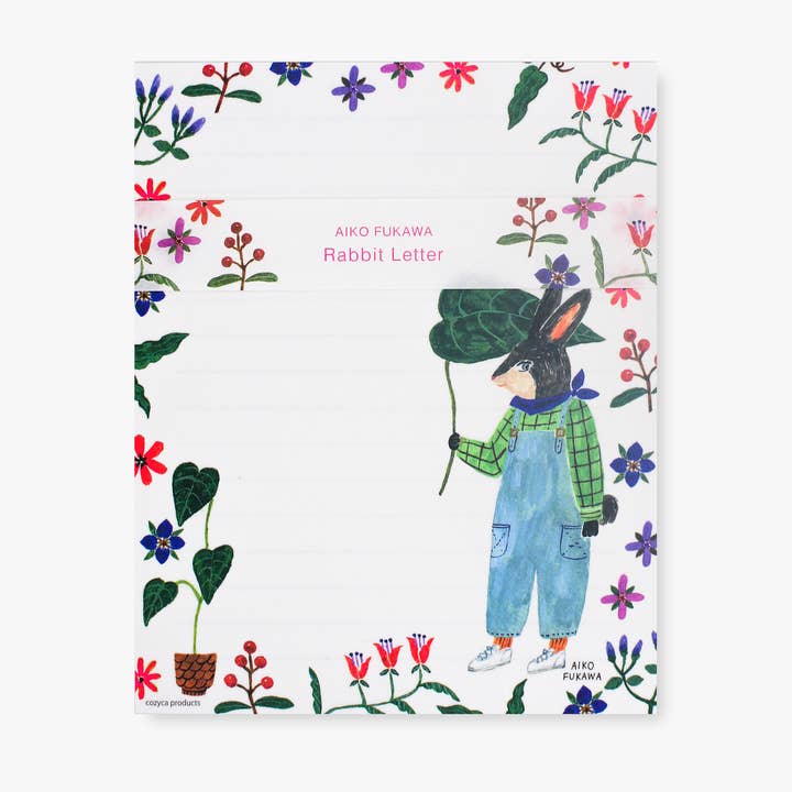 Her Winter Flowers – Conjunto de notas por atacado – Conjunto de Escrita - Coelho0