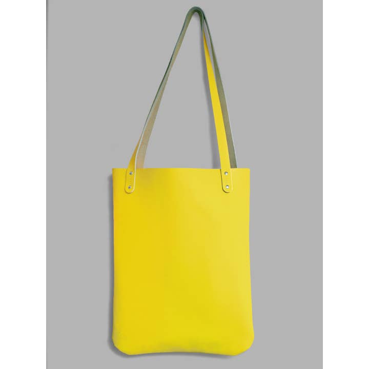 normal Behaviour - Wholesale Tote Bag - Women's - Women's Sturdy Tote Bag in Green, Yellow, Brown and Black3