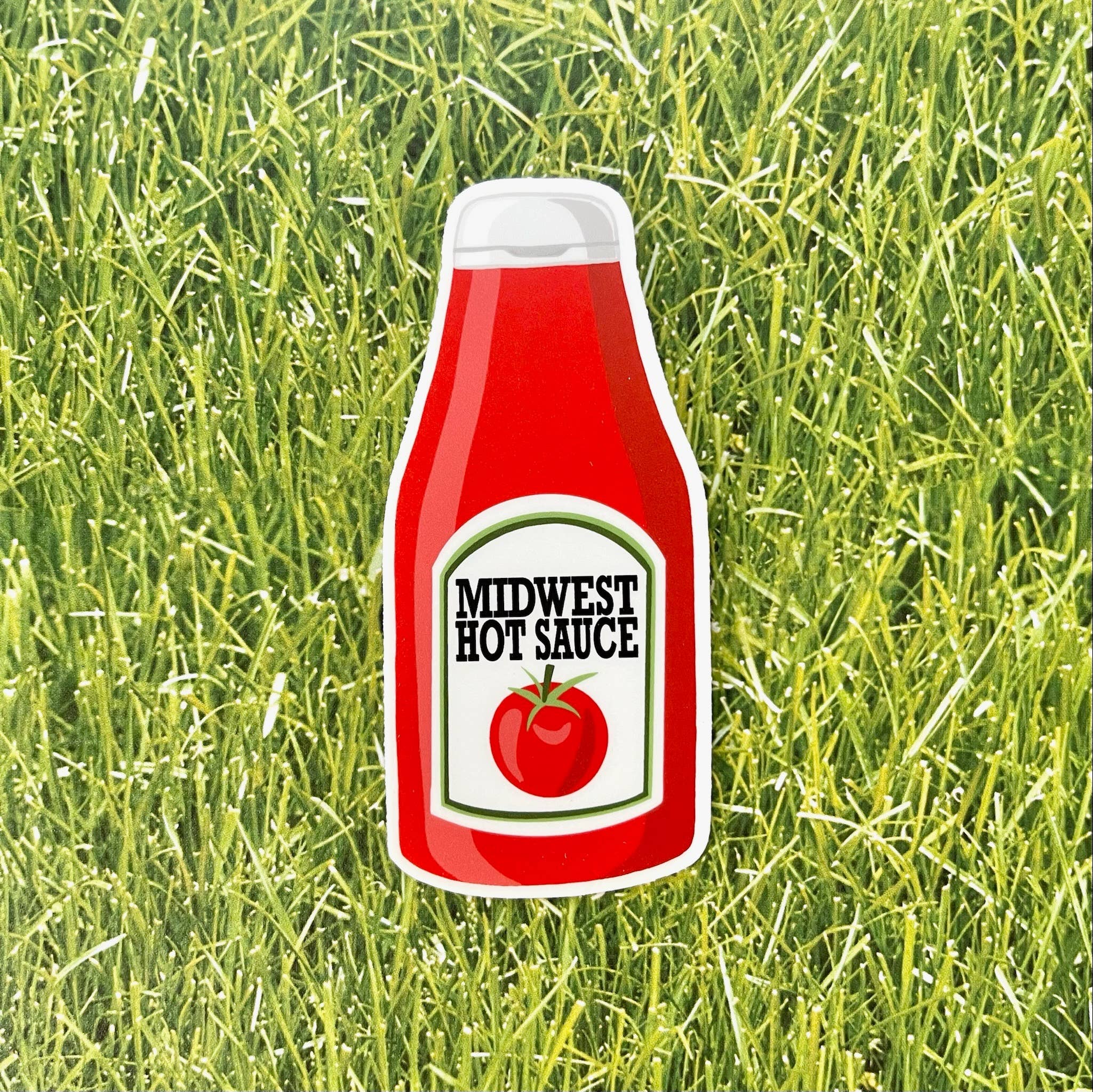 Beckamade - Wholesale Sticker - Large Midwest Hot Sauce Sticker1