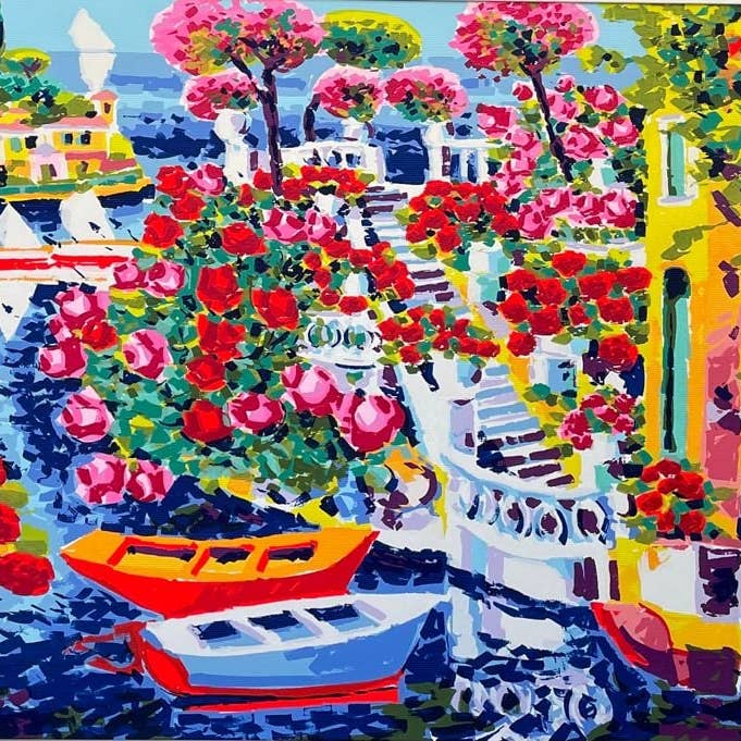 Villa antiga no lago | Athos Faccincani por atacado de Arte Focus