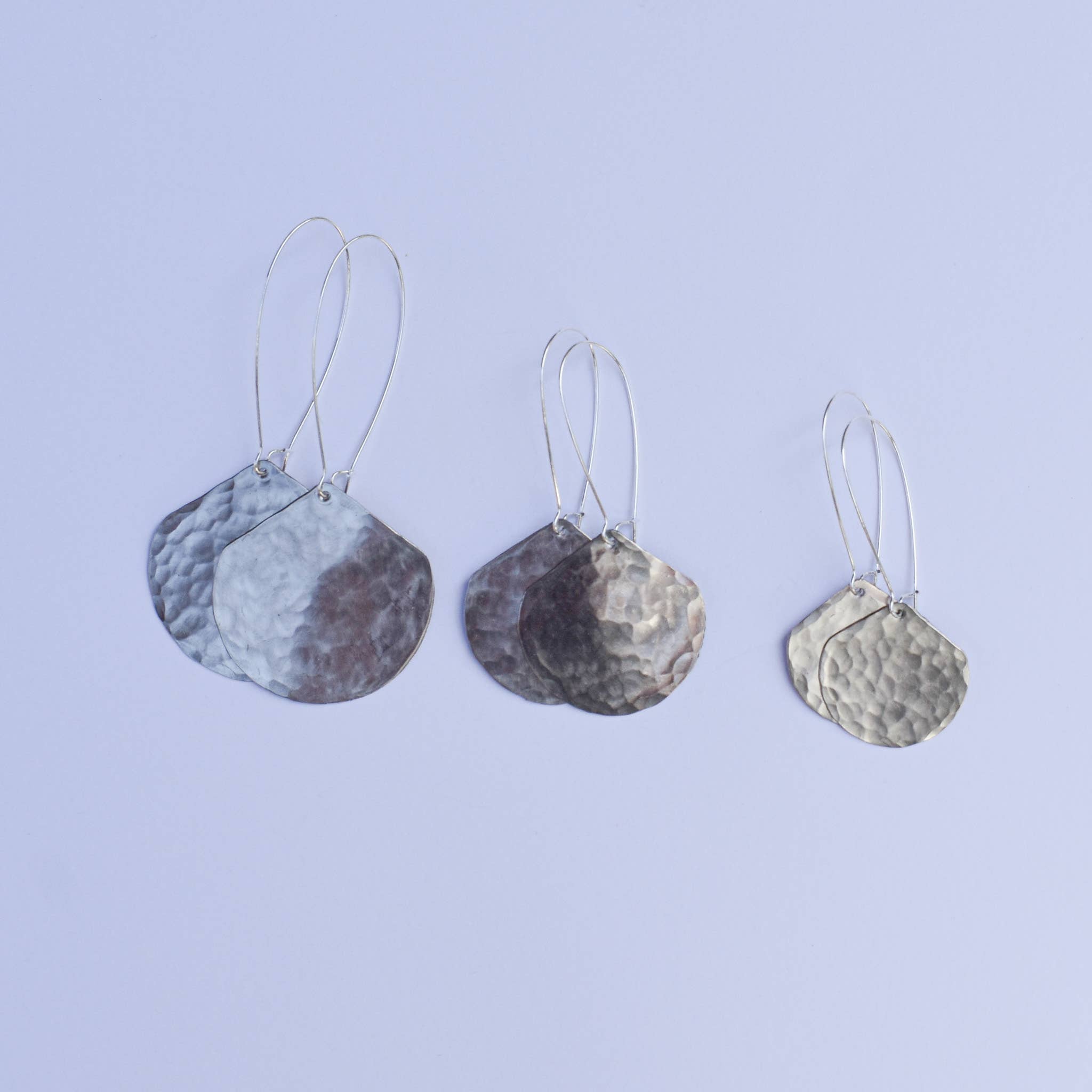 Cascadia Jewlery - Wholesale Dangle Earrings - Moon Drop Earrings - Nickel Silver1