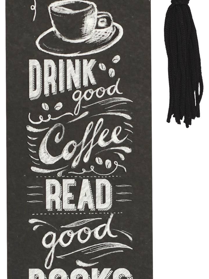 Coffee & Books Beaded Bookmark for wholesale by Peter Pauper Press