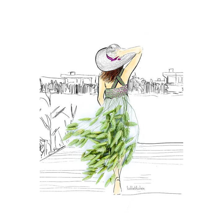 Lütteblüten - Wholesale Everyday Greeting Card - Finally arrived - card with envelope1