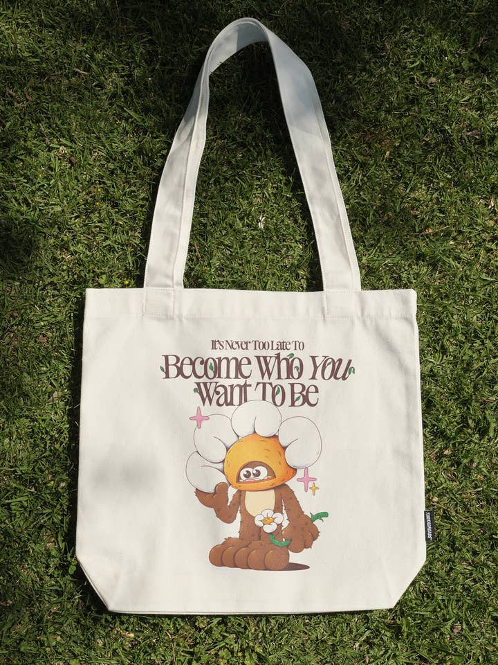 Become Who You Want To Be Tote Bag for wholesale by Threadheads