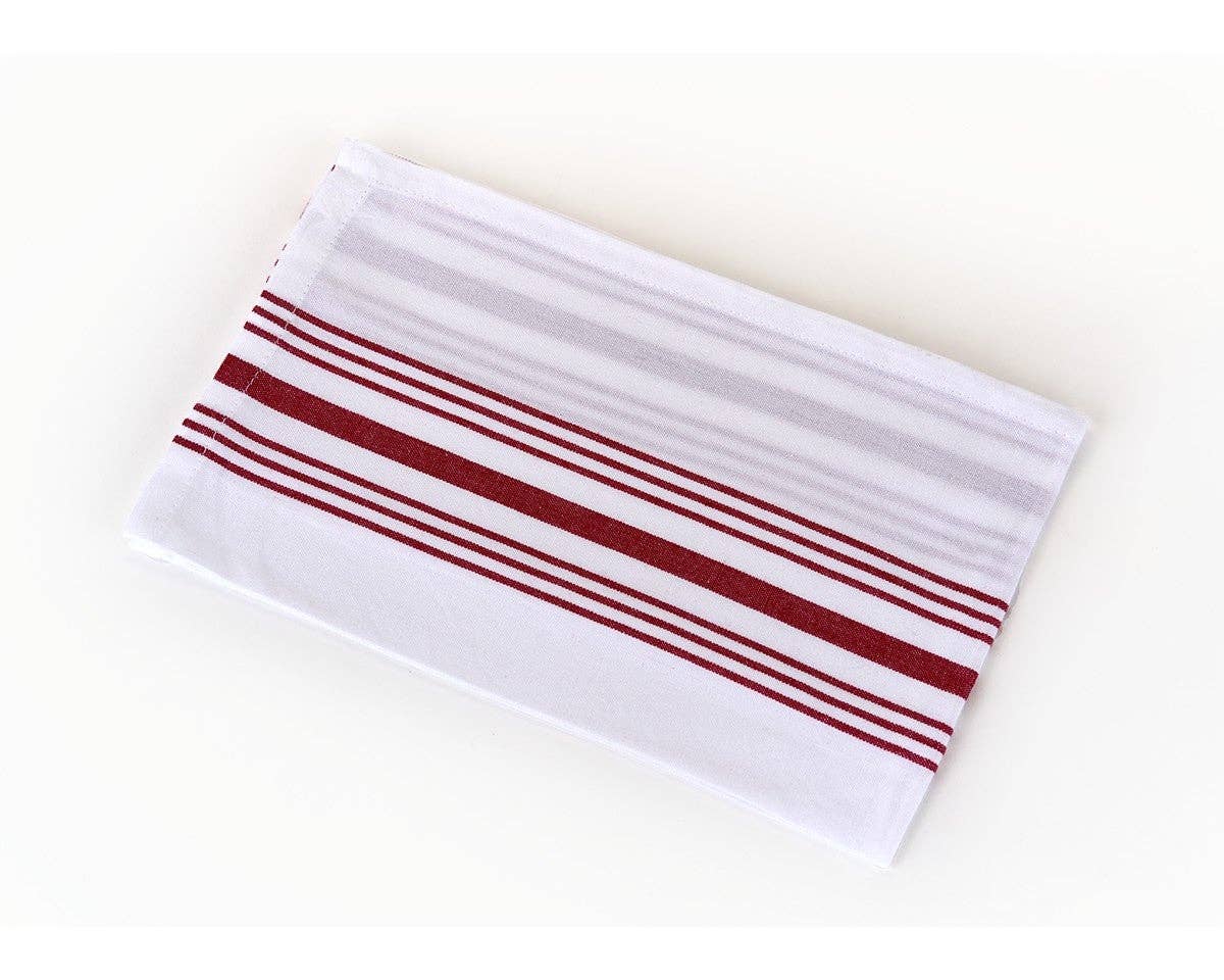 Mary's Kitchen Towels – wholesale Dinner & cloth napkin – Striped Bistro Cloth Napkins, 100% Cotton2