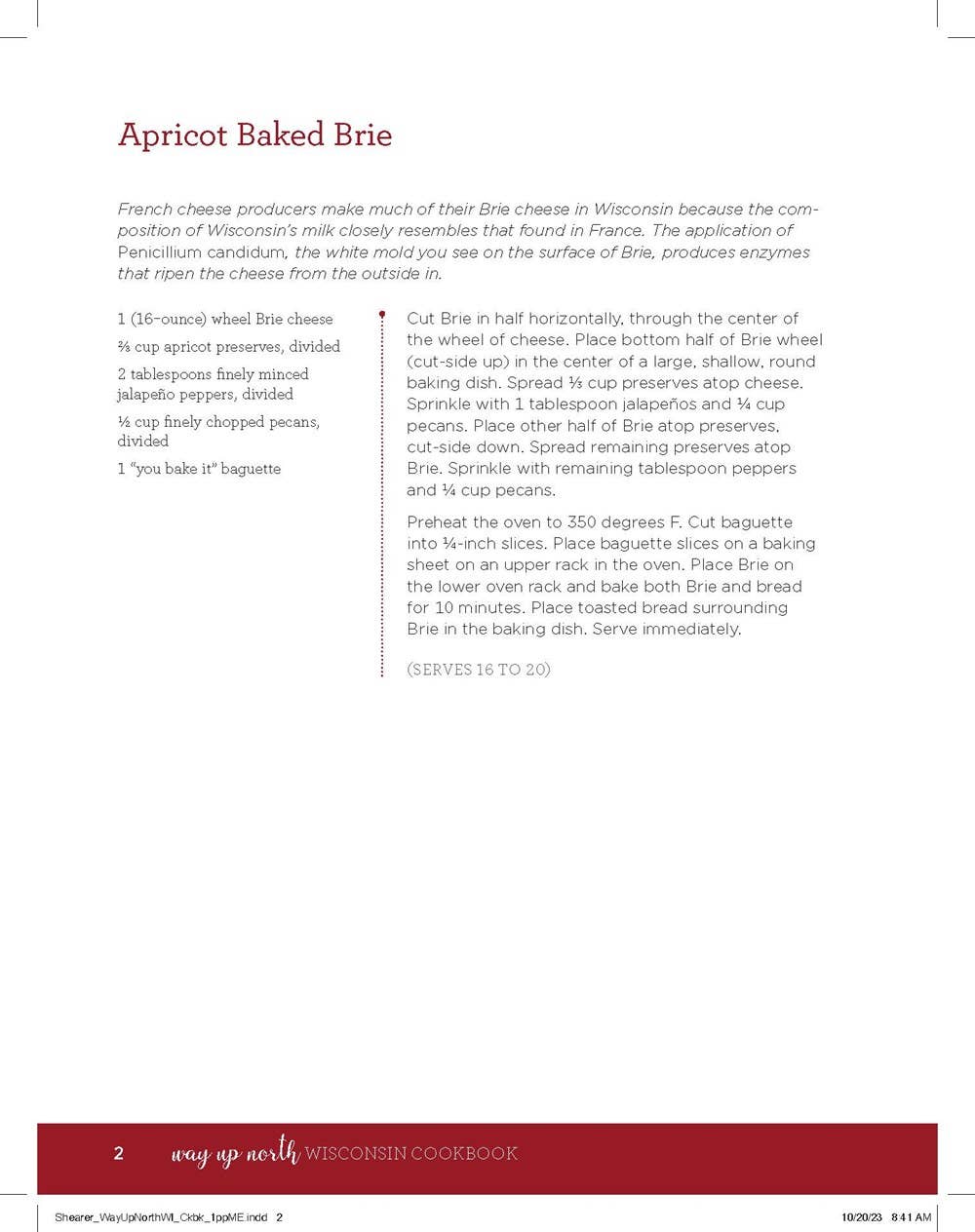 REMOVED BRAND - Wholesale Cookbooks & Food - Way Up North Wisconsin Cookbook7