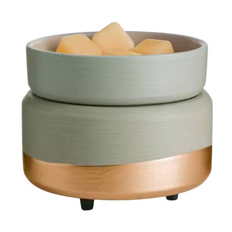 2-in-1 Classic Wax Melt Warmer for wholesale by Soothing Remedies Soap and Candle Company