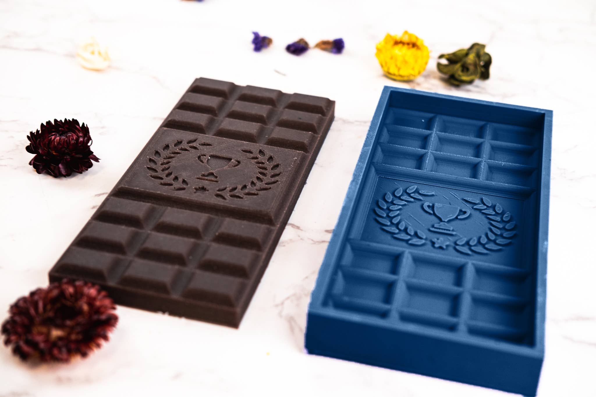Siligrams - Wholesale Chocolate/Candy Mold - Custom Design Chocolate Bar Mold2