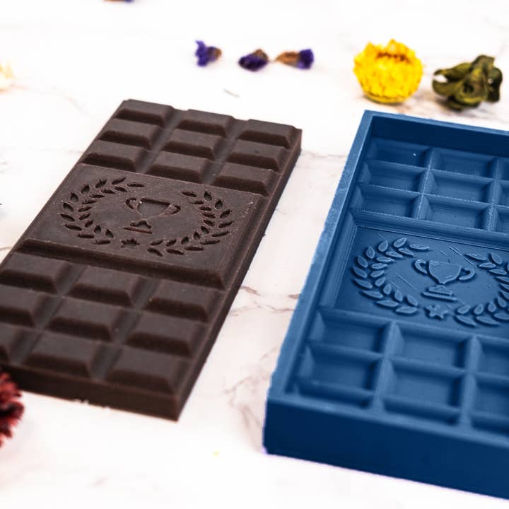 Siligrams - Wholesale Chocolate/Candy Mold - Custom Design Chocolate Bar Mold2