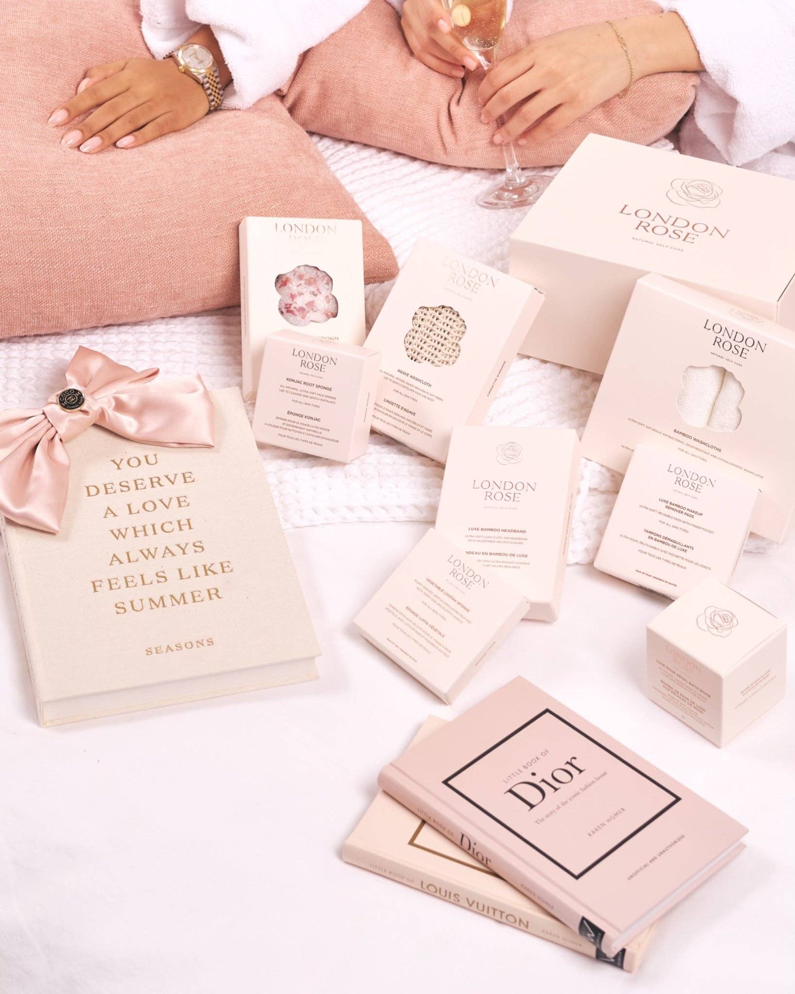 LONDON ROSE - Wholesale Bath & Body Set - THE ULTIMATE GIFT BOX SET2