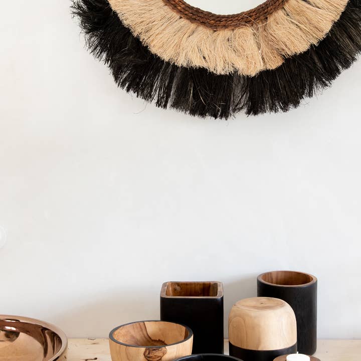 Bazar Bizar Living - Wholesale Decorative Plate/Dish/Bowl - The Bondi Black Bowl