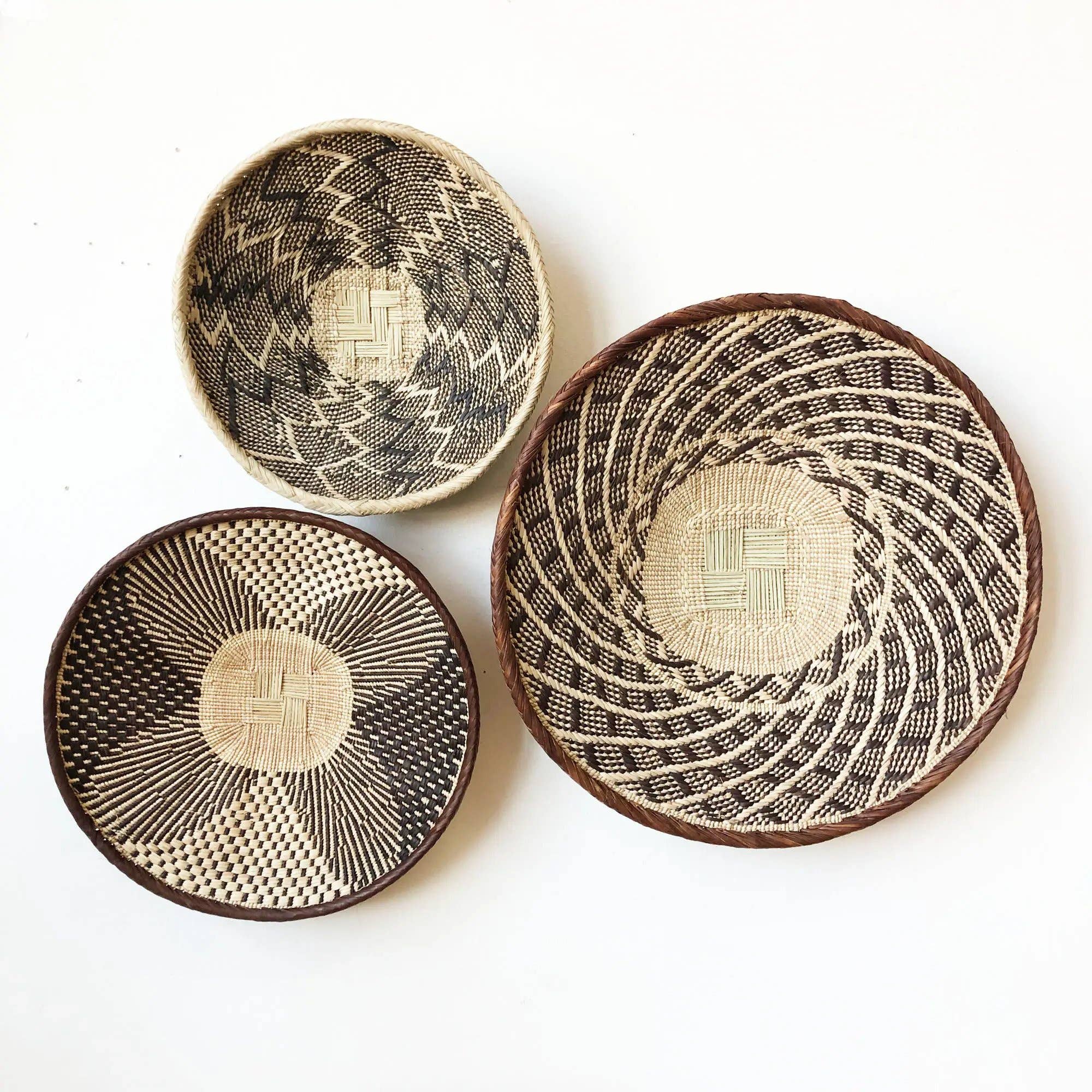 Amsha – Cesta por atacado – Cesto Binga: Marrom e Bege (Sortido)1