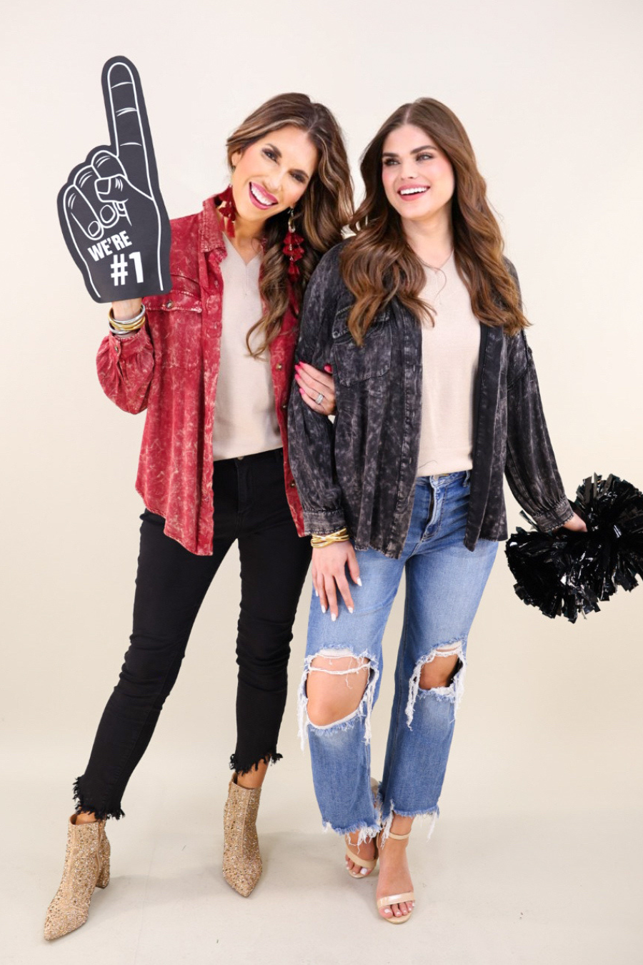 Jess Lea - Wholesale Button Down Shirt - Women's - Dean Button Up Top33