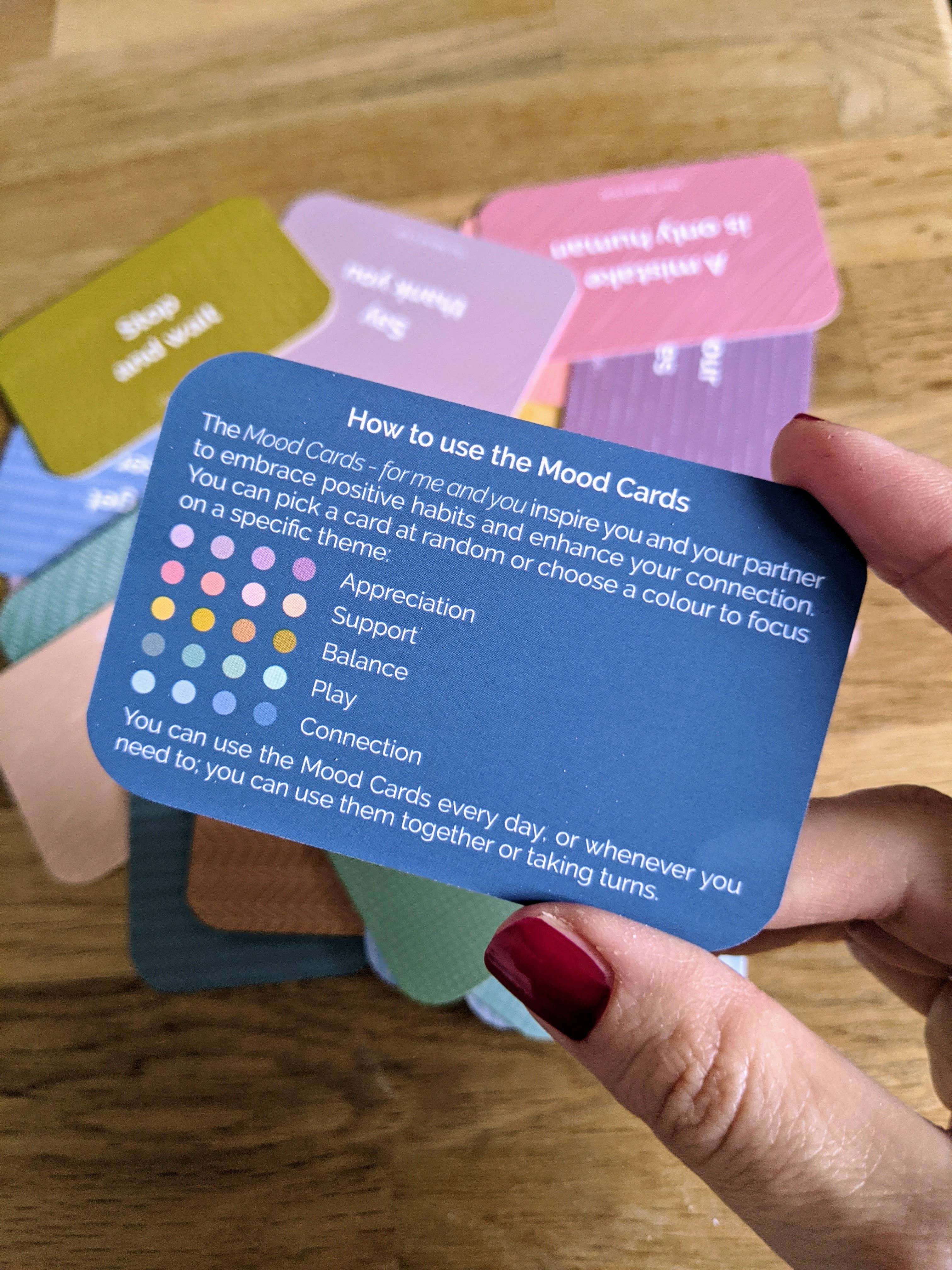 The Mood Club - Wholesale Card Game - Mood Cards for Us– couples connection & conversation prompts5