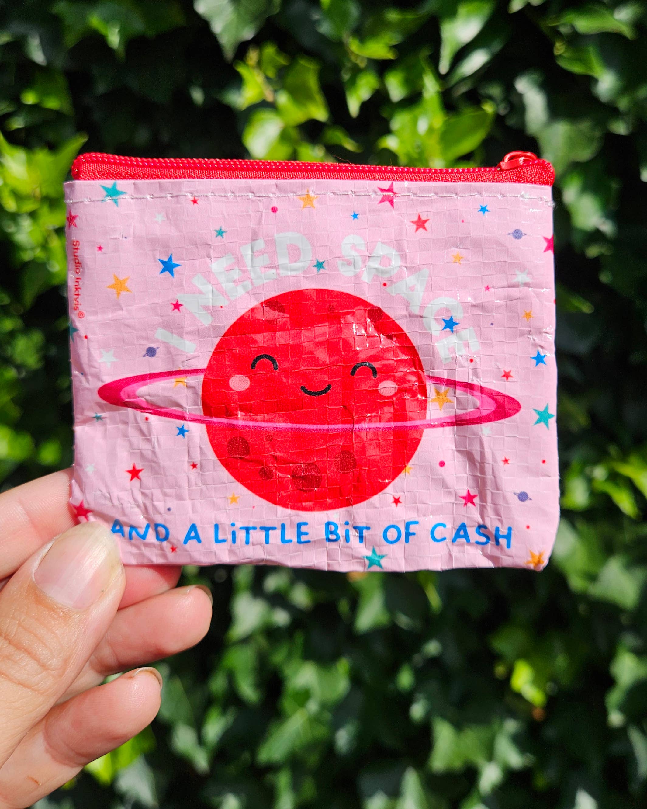 Studio Inktvis – Porta-moedas - Unissexo por atacado – Mini carteira Porta-moedas Preciso de espaço plástico reciclado3