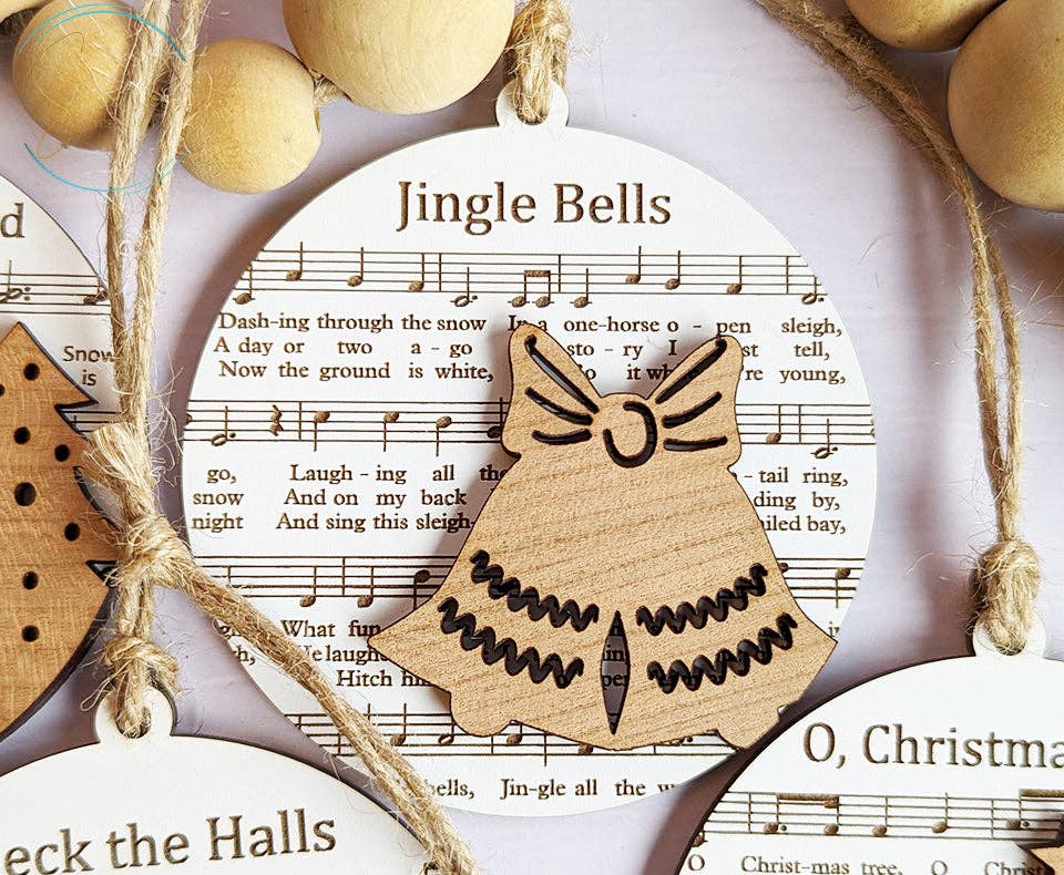 Roots & Routes Co - Wholesale Ornament - Christmas Songs Ornament3