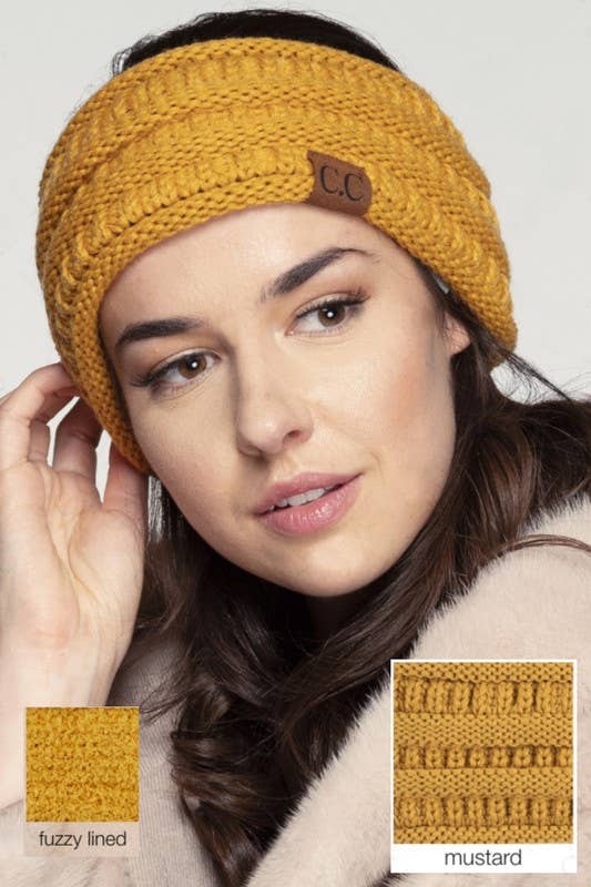 Suzie Q USA - Wholesale Fashion Headband - Women's - C.C Solid Ribbed Head Wrap9