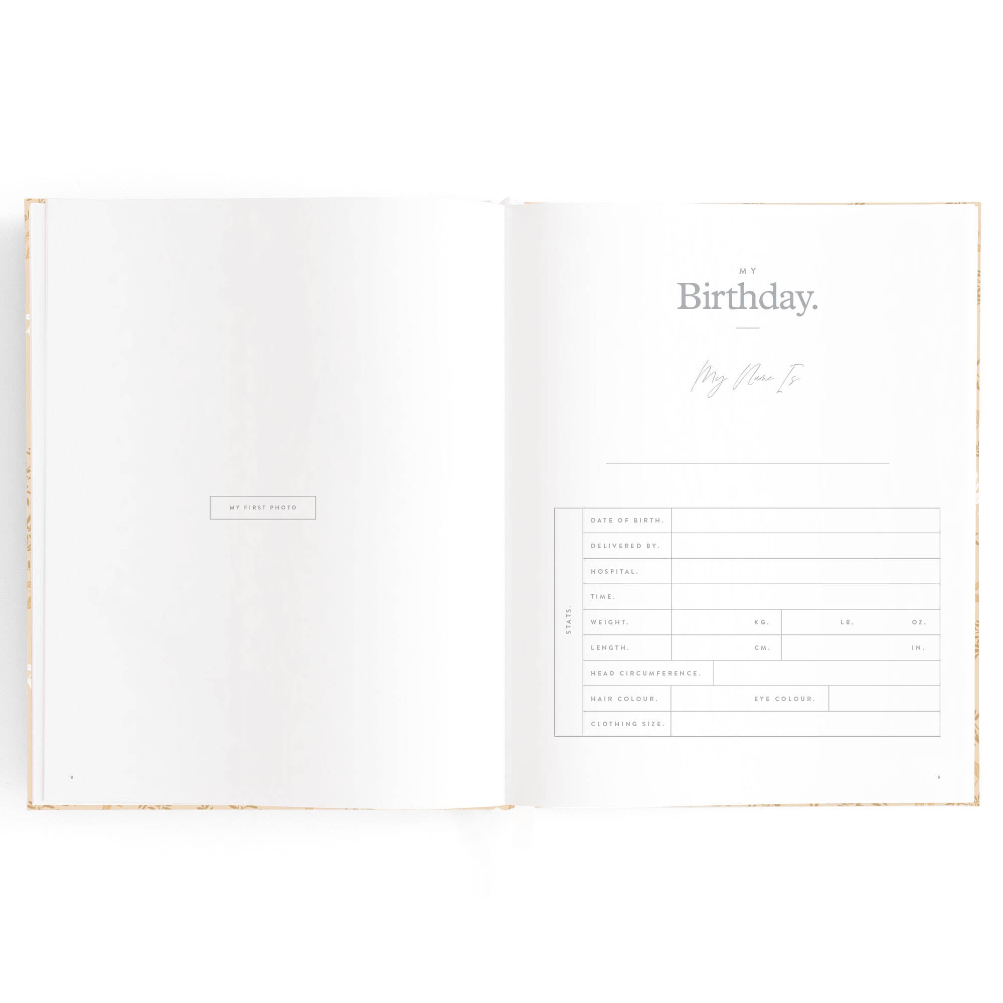 Fox & Fallow - Wholesale Memory Book - Kids & Baby - Baby Book Cedarwood3
