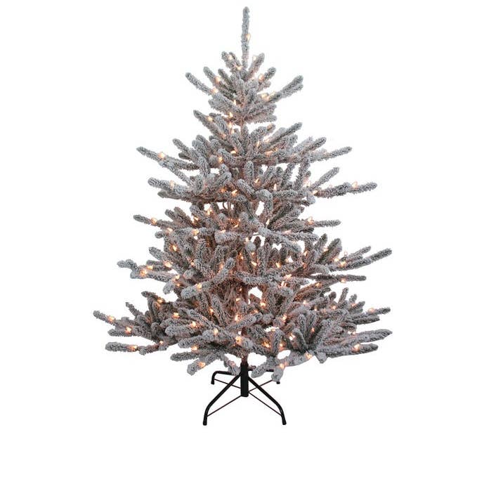 5 Foot Pre-Lit Clear Incandescent Vail Pine Tree for wholesale by Kurt S. Adler, Inc.