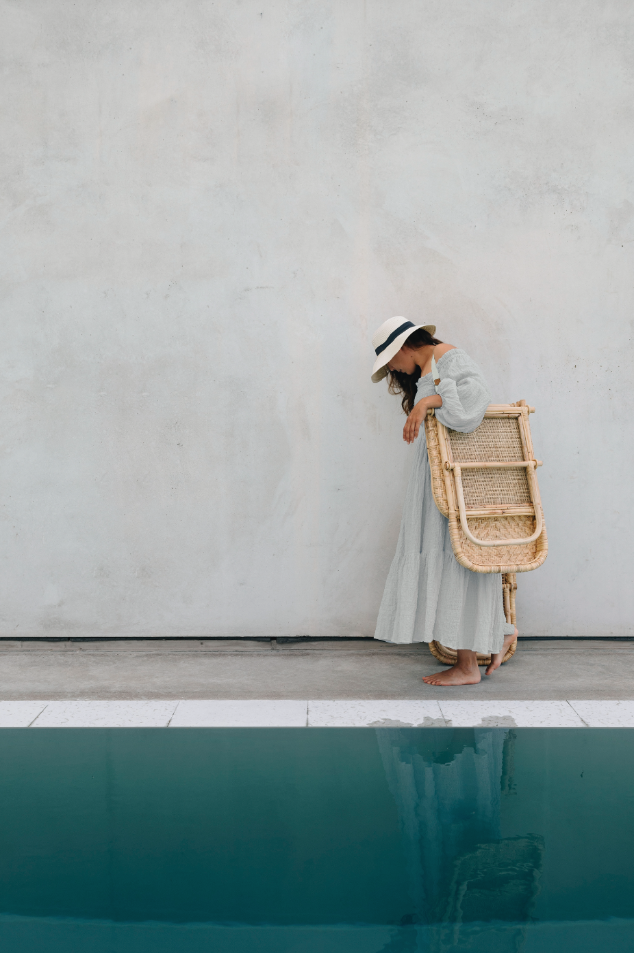 The Straw Studio - Wholesale Strandaccessoires - De picknickstoel (inclusief schouderriem) - Tiny net7