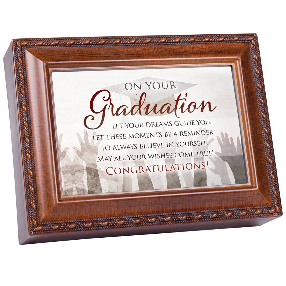 Cottage Garden - Wholesale Music Box - Kids & Baby - Music Box Graduation Congratulations0