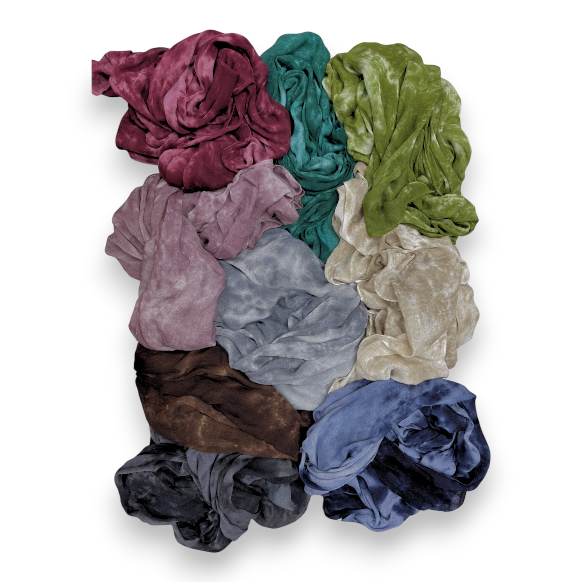 Lili Scarves (US Duty Free) - Wholesale Scarf - Women's - Pure Modal Tie Dye Print Scarf22