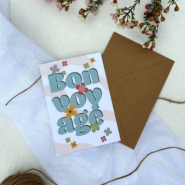 Bon Voyage | Greeting Card for wholesale by This is Taliah