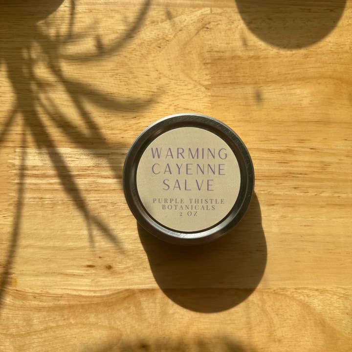 Purple Thistle Botanicals - Wholesale Healing Salve/Balm/Cream - Warming Cayenne Salve1